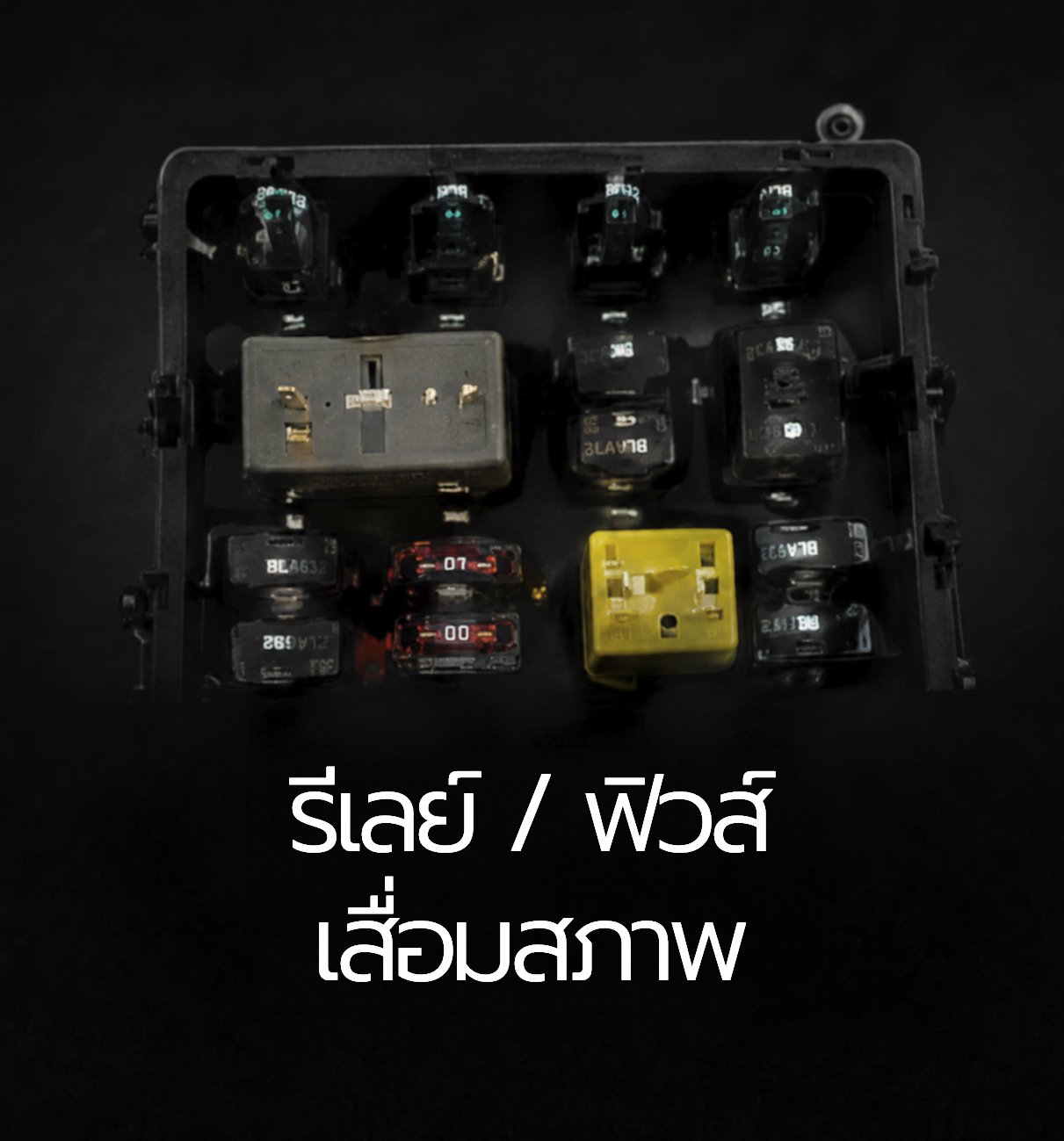 รีเลย์ ฟิวส์เสื่อมสภาพ
